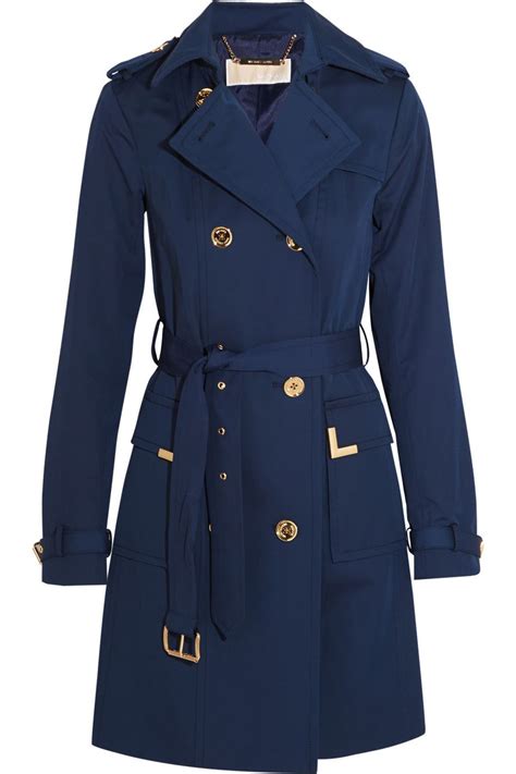 michael kors cotton blend trench coat mens|Michael Kors trench coat women.